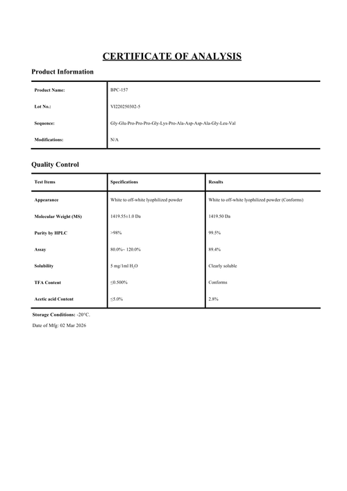 BPC-157 5mg