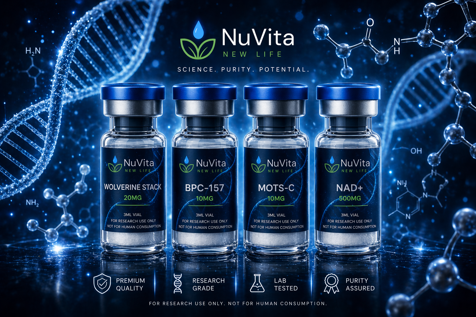 NuVita — Science. Purity. Potential.